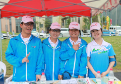 <b>澳门金沙官方代理网址通过志愿者最美的微笑生动展现了志愿者形象和杭州城市</b>